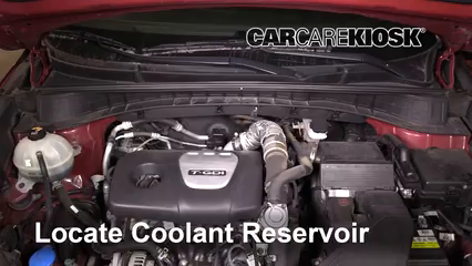 2017 Hyundai Tucson Eco 1.6L 4 Cyl. Turbo Coolant (Antifreeze) Check Coolant Level